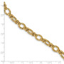 14K Polished Fancy Link Bracelet