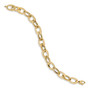 14K Polished Fancy Link Bracelet