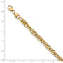 14K Polished Fancy Link Bracelet