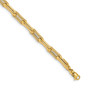 14K Polished Fancy Link Bracelet