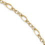 14K Polished Fancy Link Bracelet