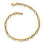 14K Polished Fancy Link Bracelet