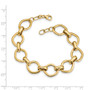 14K Polished Fancy Link Bracelet