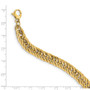 14K Polished Fancy Link Bracelet