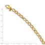 14K Polished Fancy Link Bracelet