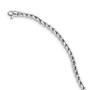 14K White Gold Polished Fancy Link Bracelet