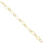 14K Fancy Link Bracelet