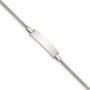 Sterling Silver Adjustable Baby ID Bracelet