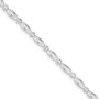 Sterling Silver Rhodium-plated 7inch Polished Fancy CZ Bracelet