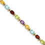 14k Rainbow Gemstone Bracelet