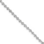 Sterling Silver Rhodium-plated Diam. Fancy Bracelet