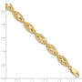 14K Diamond-Cut Bracelet