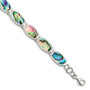 Sterling Silver Abalone Bracelet