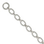 Sterling Silver 7.5inch Polished Fancy Link Bracelet