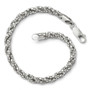 Leslie's Sterling Silver Polished Mesh Bracelet