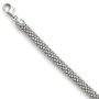 Leslie's Sterling Silver Polished Mesh Bracelet