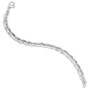 14k White Gold Polished Bracelet