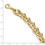 14k Polished Fancy Link 7.5 inch Bracelet