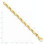 14k 7.5in 6.25mm Polished Fancy Link Bracelet