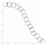 14K WG Circle Bracelet