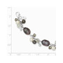 Sterling Silver Crystal /FW Cultured Pearl Bracelet