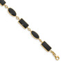 14k 7in Onyx Bracelet