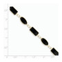 14k 7in Onyx Bracelet