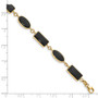 14k 7in Onyx Bracelet