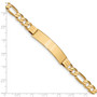 14k Figaro ID Bracelet