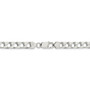 Sterling Silver 6.75mm Polished Open Curb Chain