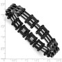 Stainless Steel Black IP-plated Bracelet