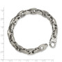 Stainless Steel Brushed and Polished 8.25in Bracelet