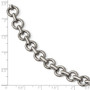 Stainless Steel Polished Links 8.25in Bracelet