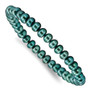 FW Cultured 6-7mm Pearl Teal Stretch Bracelet