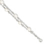 Sterling Silver 7.5in. FW Cultured Pearl Bracelet