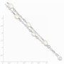 Sterling Silver 7.5in. FW Cultured Pearl Bracelet