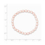 Pink 4-4.5mm FW Cultured Pearl Stretch Bracelet
