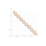 14k Gold 5-6mm Pink FW Cultured Rice Pearl Bracelet