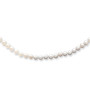 14k 5-6mm Round White Saltwater Akoya Cultured Pearl Bracelet