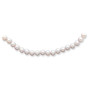 14k 6-7mm Round White Saltwater Akoya Cultured Pearl Bracelet