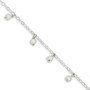 Sterling Silver White Cultured FW Pearl Bracelet