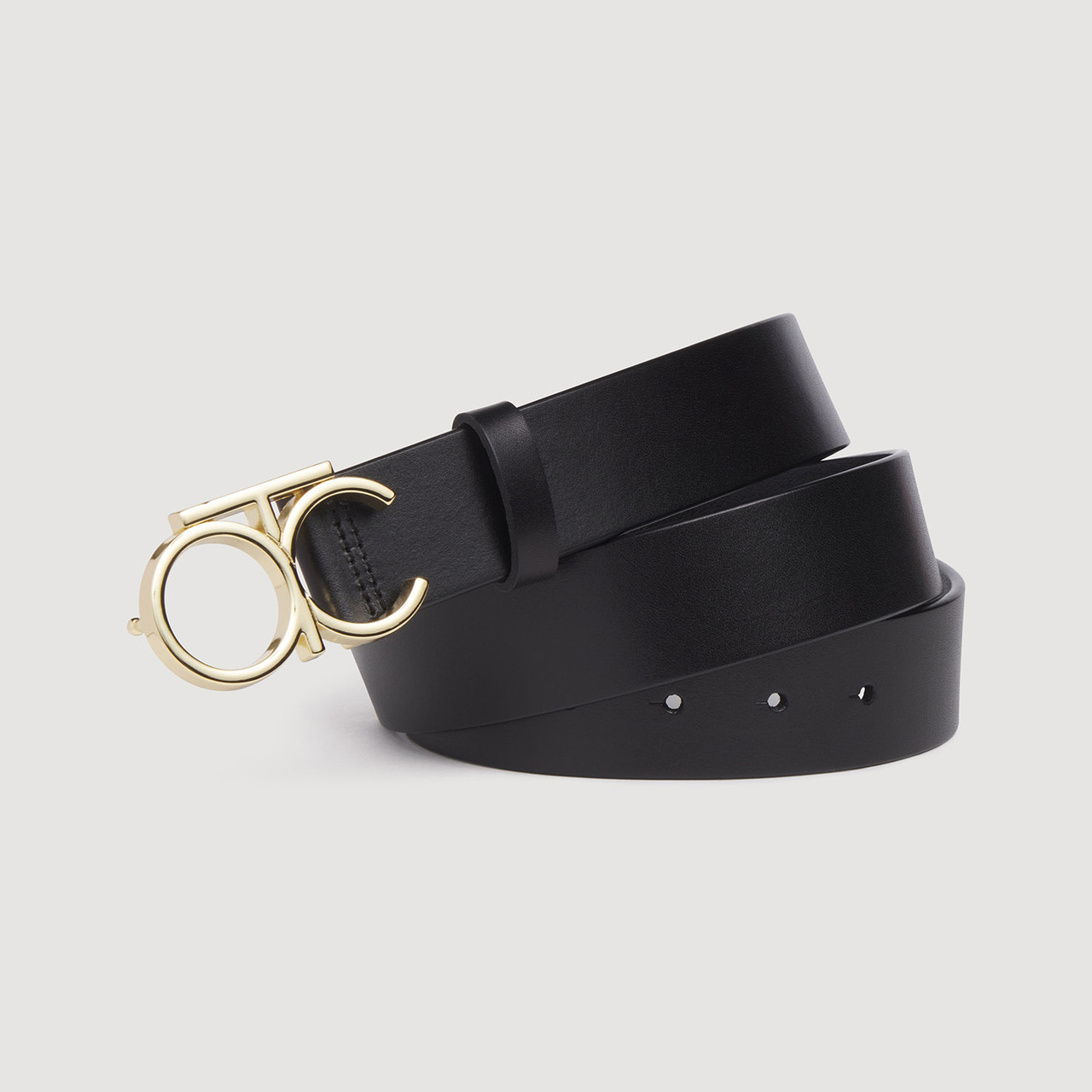 Hepycreation Women Casual Black, Gold Artificial Leather Belt