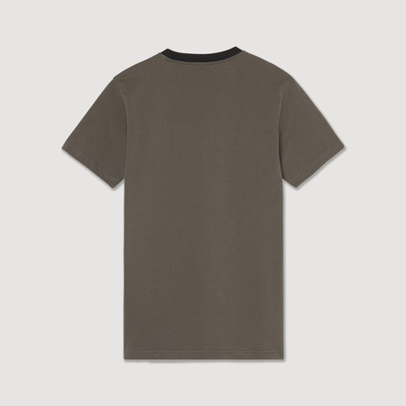 Actuate Luxury Designer Gray Brucker Graphic T-Shirt - Back