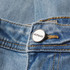 Actuate Luxury Designer Medium Blue Distressed Denim Varick Ripped Jeans - Button