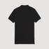 Actuate Luxury Designer Walker Black Polo Shirt - Back