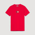 Actuate Luxury Designer Atwater Red Graphic T-Shirt - Front