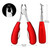 3pcs Nail Clipper Scissor Manicure Pedicure Tool Set.