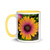 Osteospermum Purple Sun Daisy Coffee Mug. Unique Design!