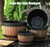 Large Whiskey Barrel Flower Pot Round Planter, 2 sizes