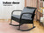 wicker rocking chair patio furniture